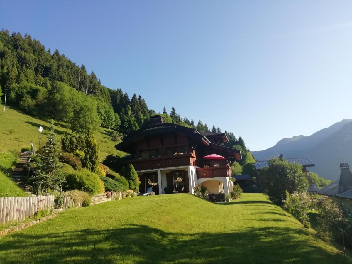 Chambres En Chalet Petit Dejeuner Inclus La Cote d'Arbroz Ngoại thất bức ảnh