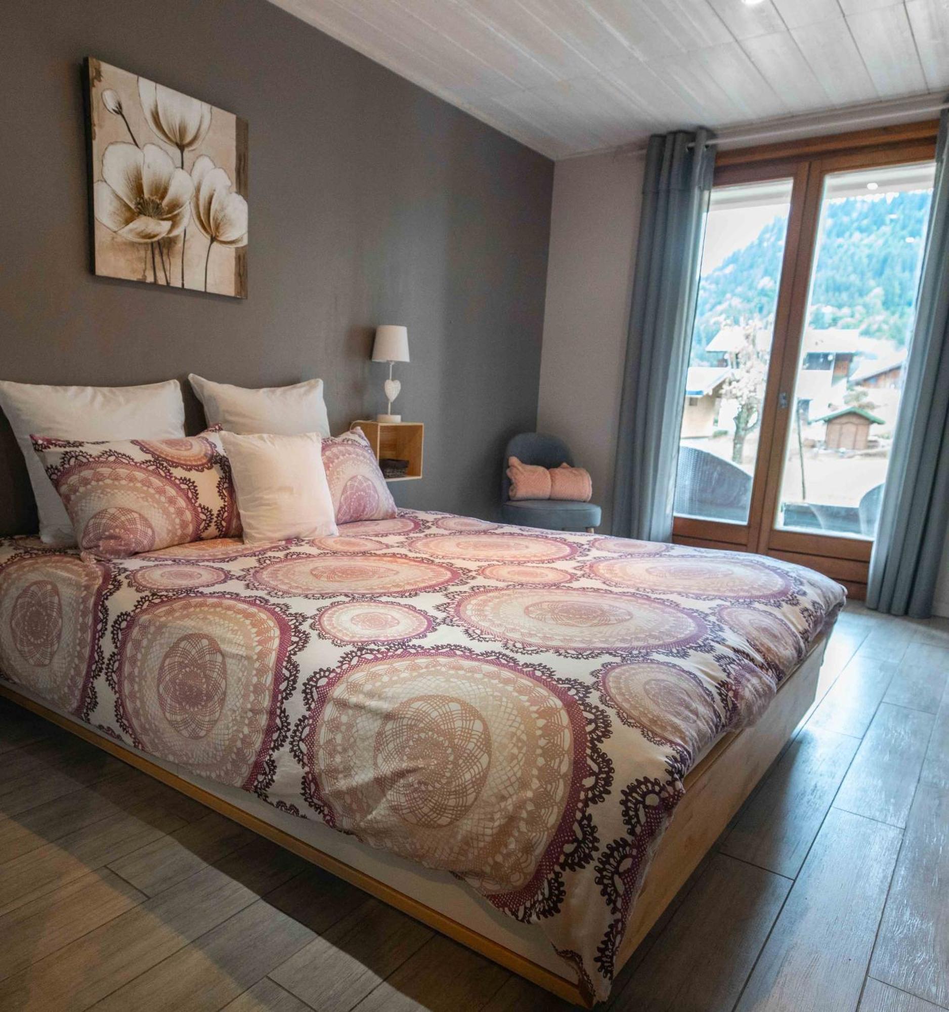 Chambres En Chalet Petit Dejeuner Inclus La Cote d'Arbroz Ngoại thất bức ảnh