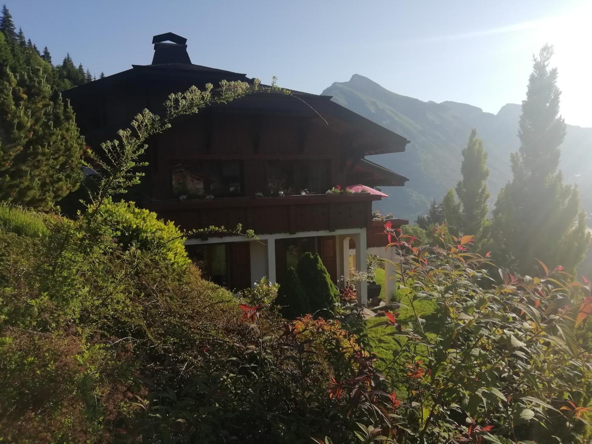 Chambres En Chalet Petit Dejeuner Inclus La Cote d'Arbroz Ngoại thất bức ảnh