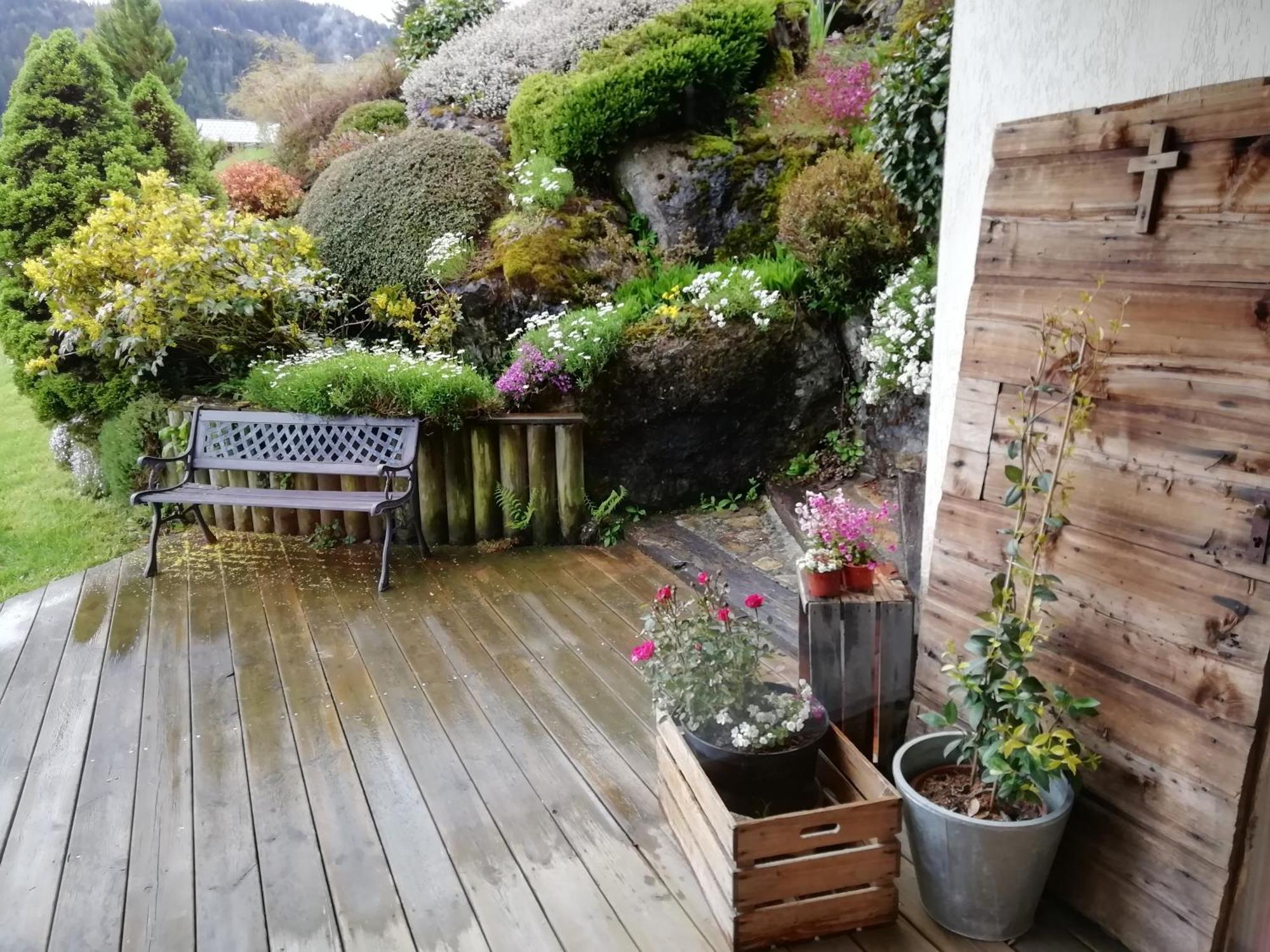 Chambres En Chalet Petit Dejeuner Inclus La Cote d'Arbroz Ngoại thất bức ảnh